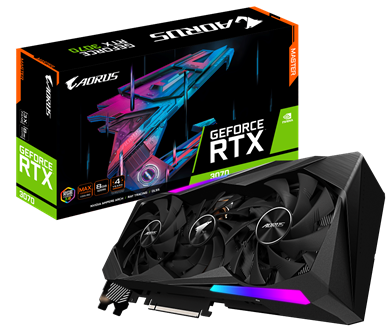 GIGABYTE AORUS RTX 3070 be6f2